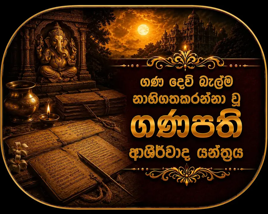 ගණපති ආශිර්වාද යන්ත්රය